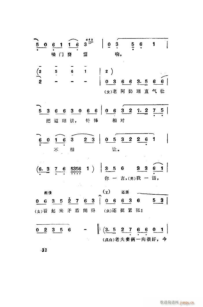 养猪阿奶 二人转群唱 片断(十字及以上)7