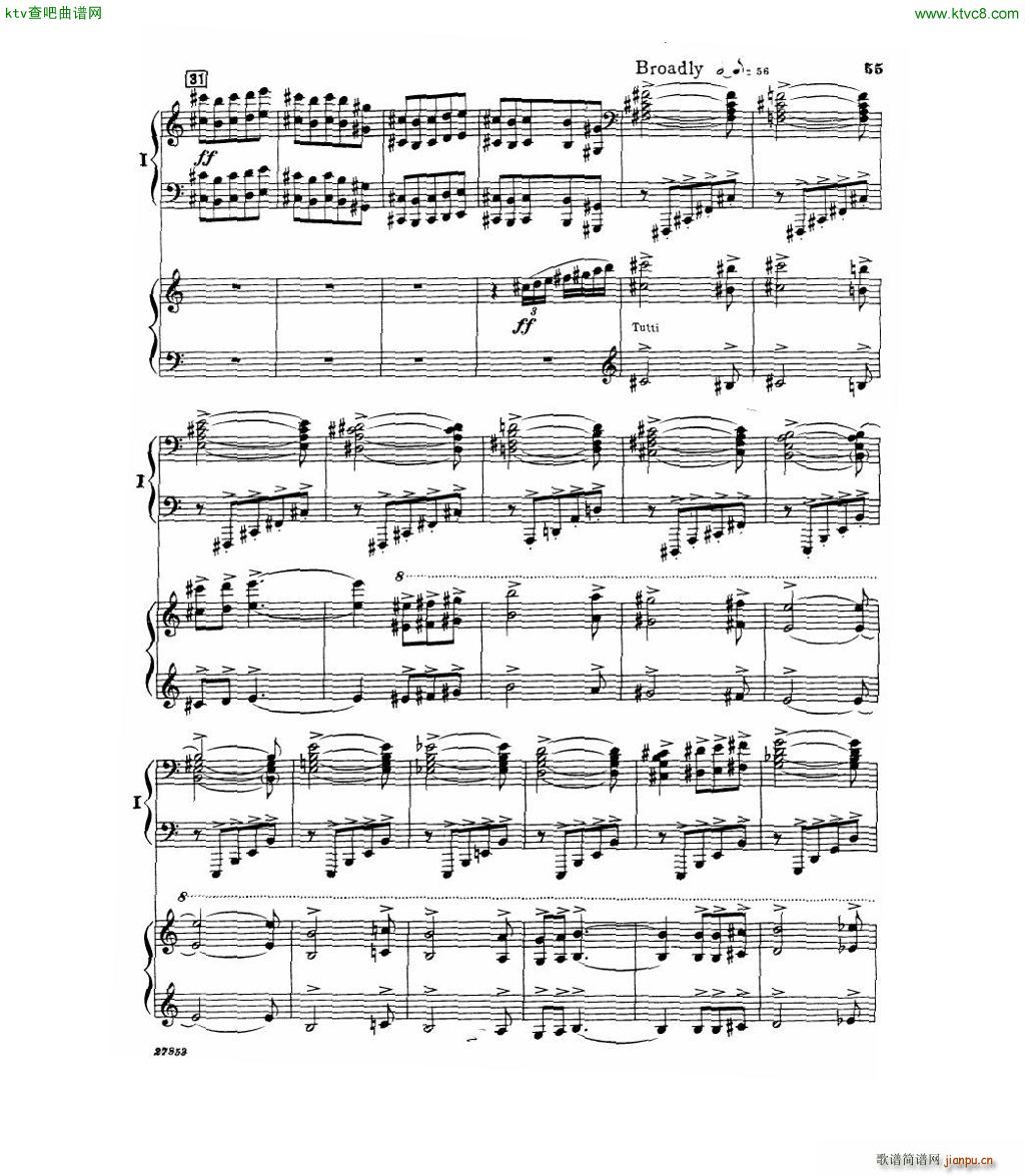 Carpenter Piano concertino reduction(钢琴谱)21