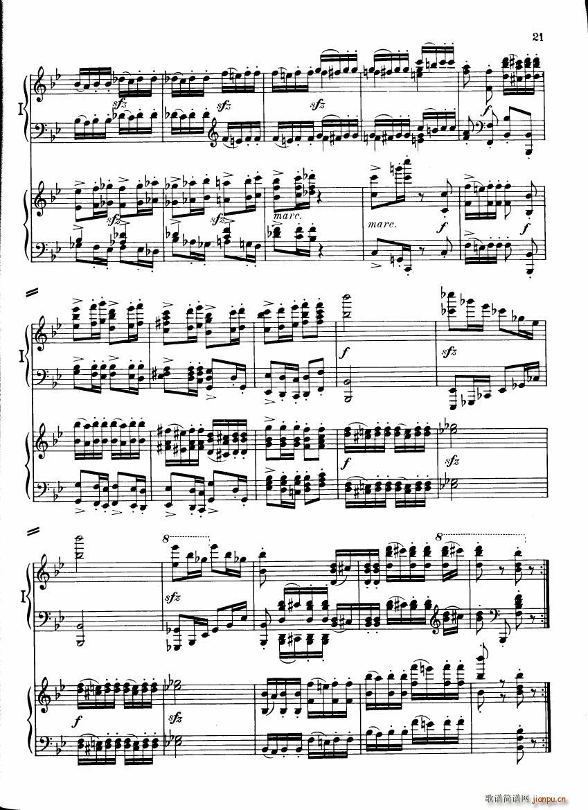 Brahms Variations on a theme by Haydn(钢琴谱)20