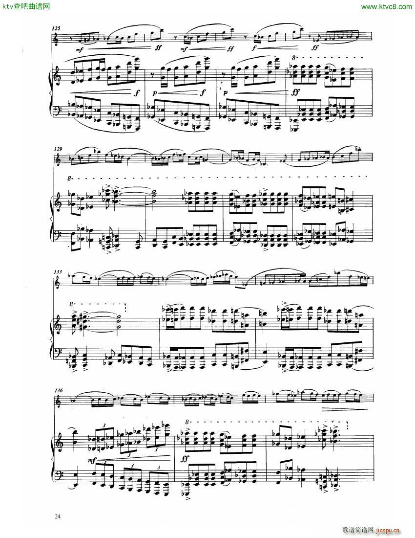 Hindemith Sonata 1 pn Part(钢琴谱)20