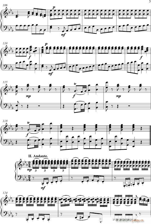 Symphony No.1 for Piano Solo(钢琴谱)5