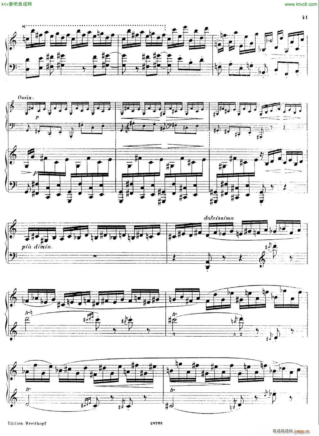 Busoni Etudes 3(钢琴谱)10