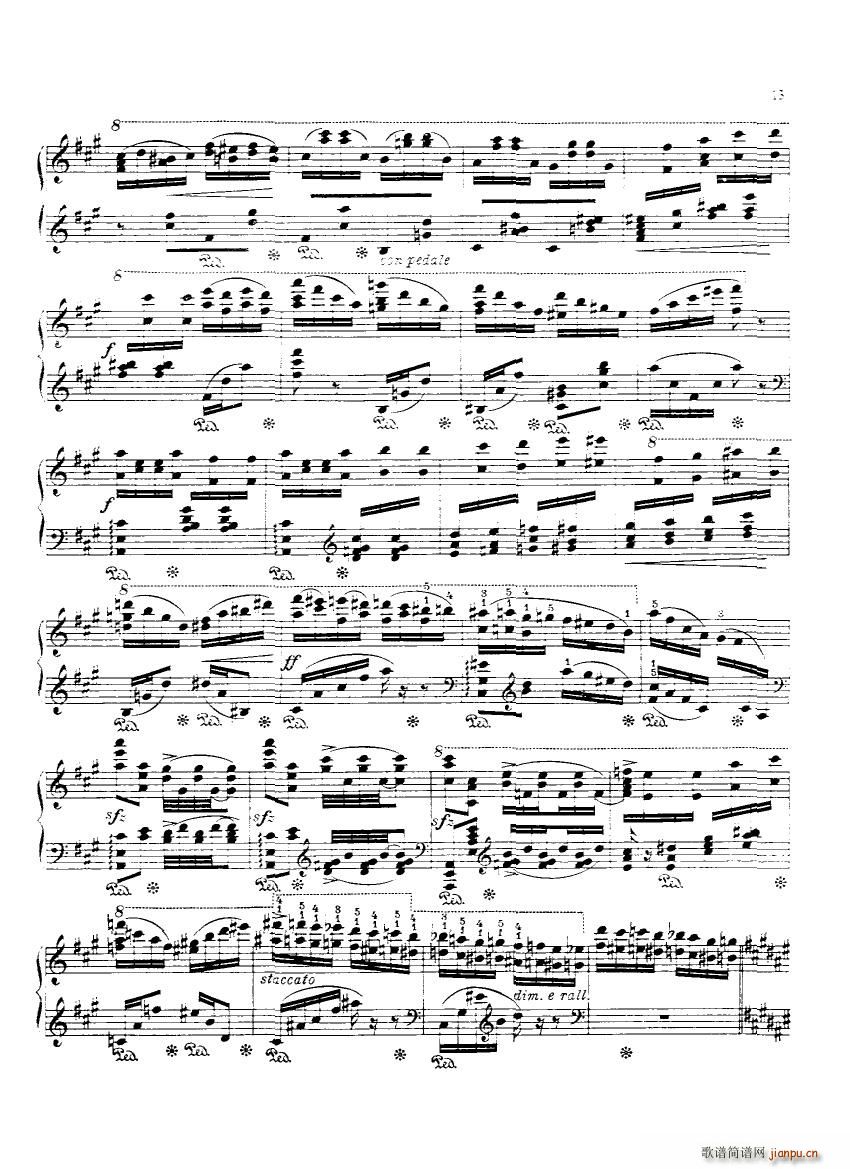 Beach Op 60 Variations on Balkan Themes(钢琴谱)13