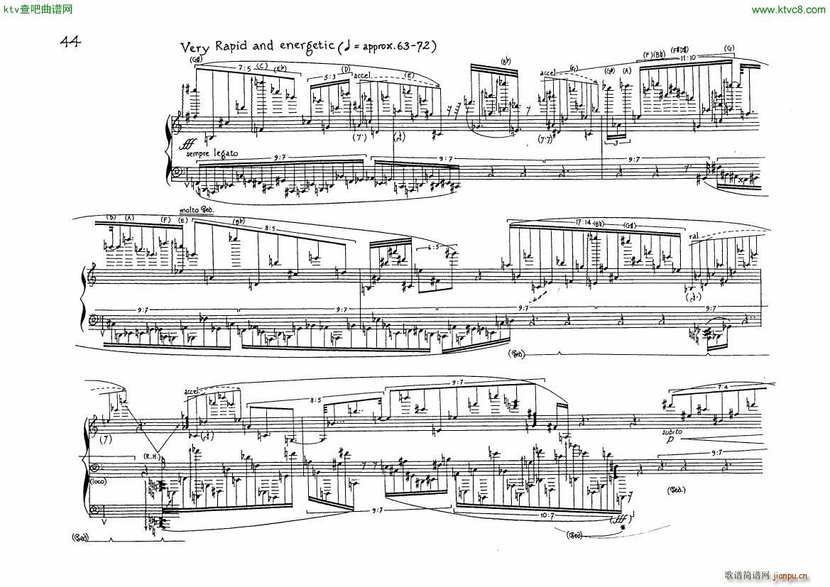 Finnissy English Country Tunes file 2(钢琴谱)20