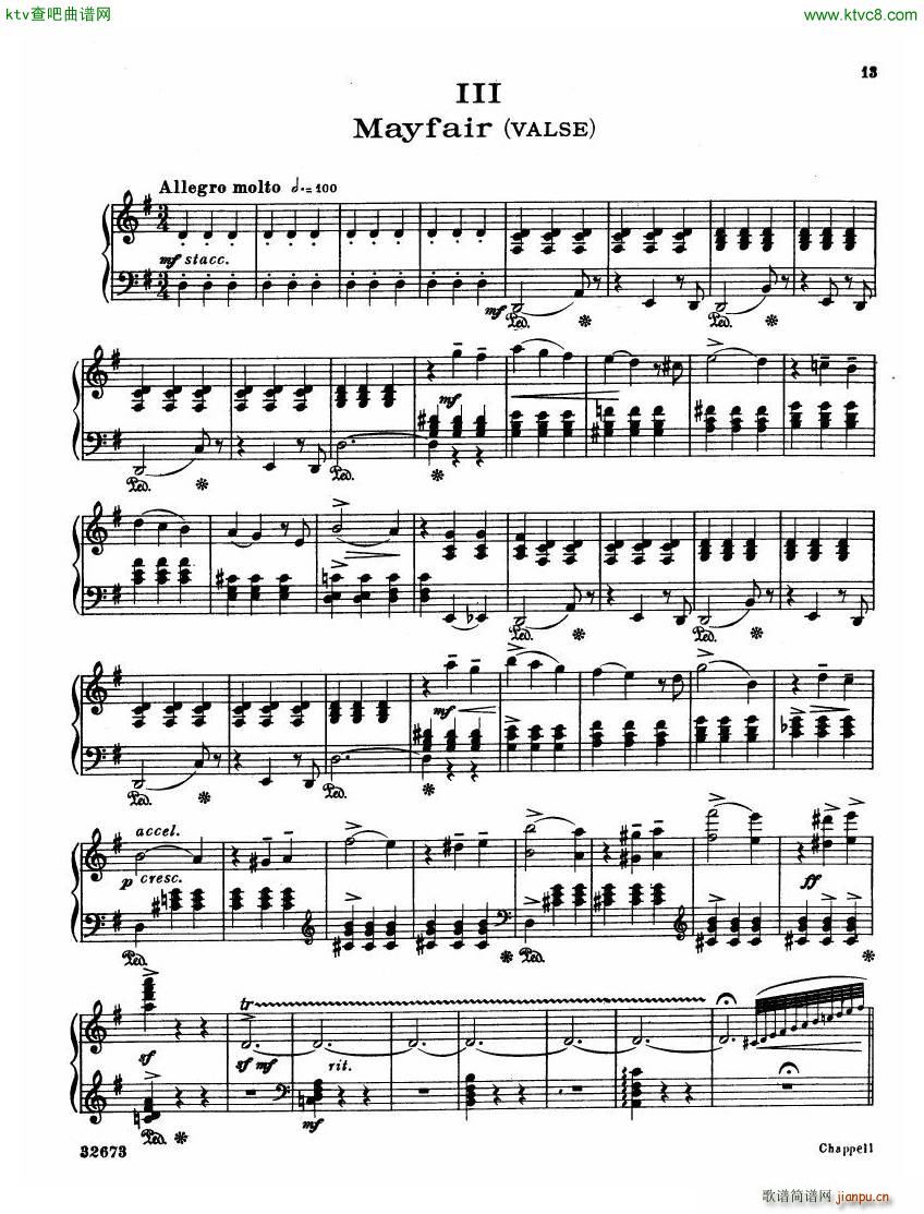 Coates London Again Piano Suite(钢琴谱)14