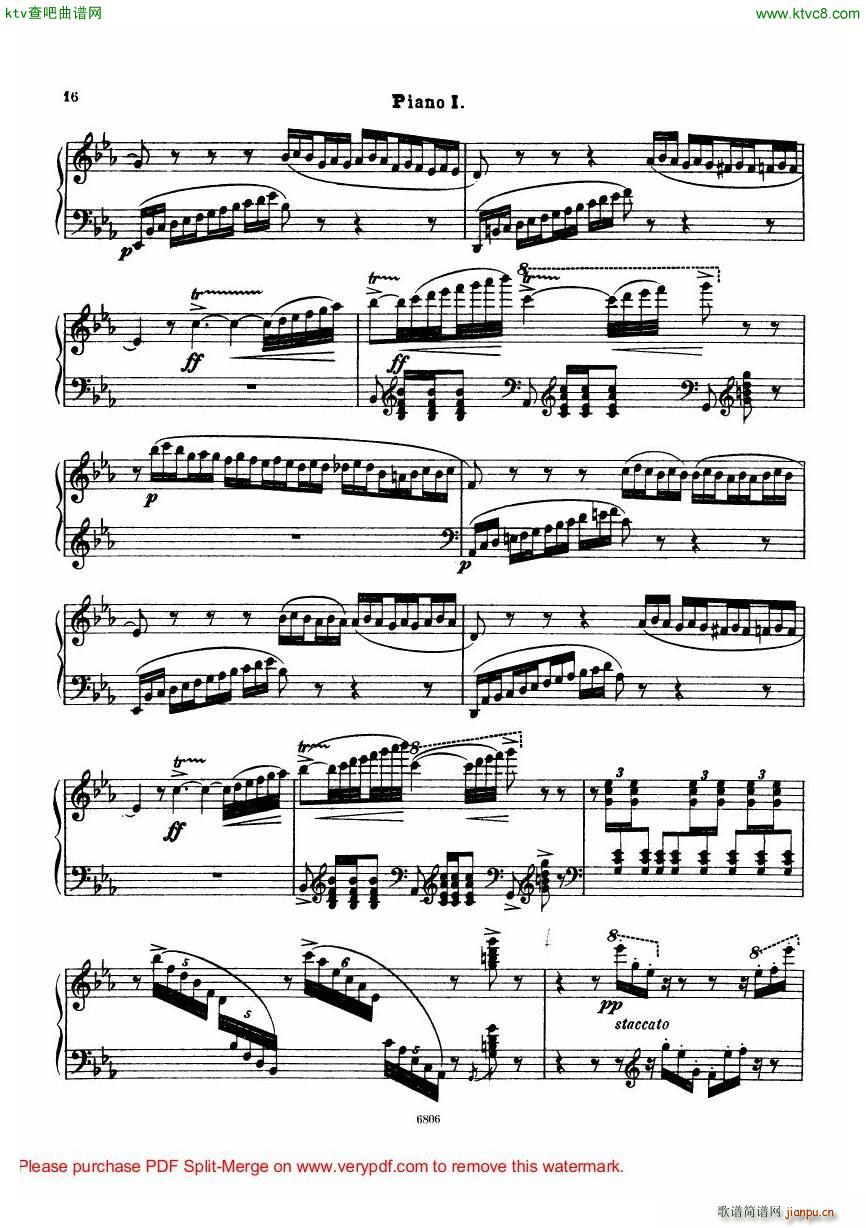 Arensky op 23 Suite No 2 Silhouettes(钢琴谱)17