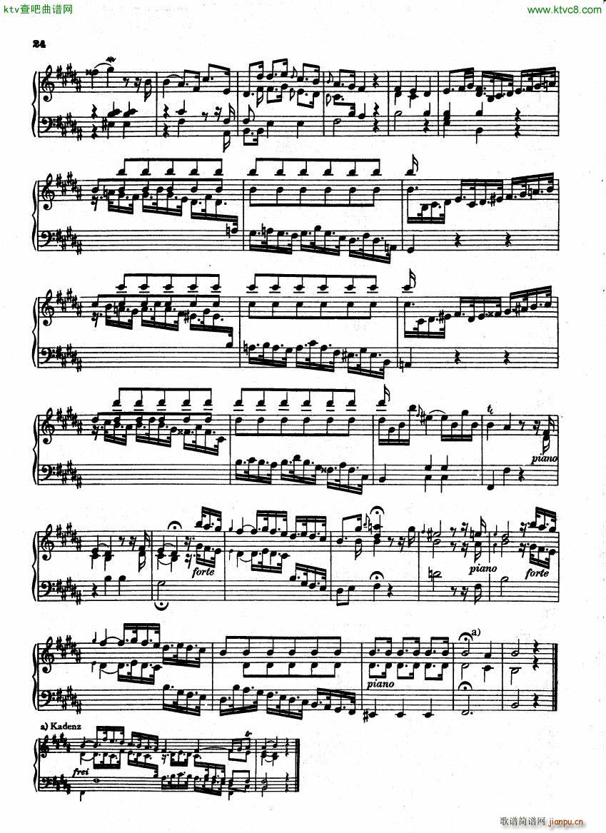 Bach CPE 6 Wurttemberg Sonatas(钢琴谱)47