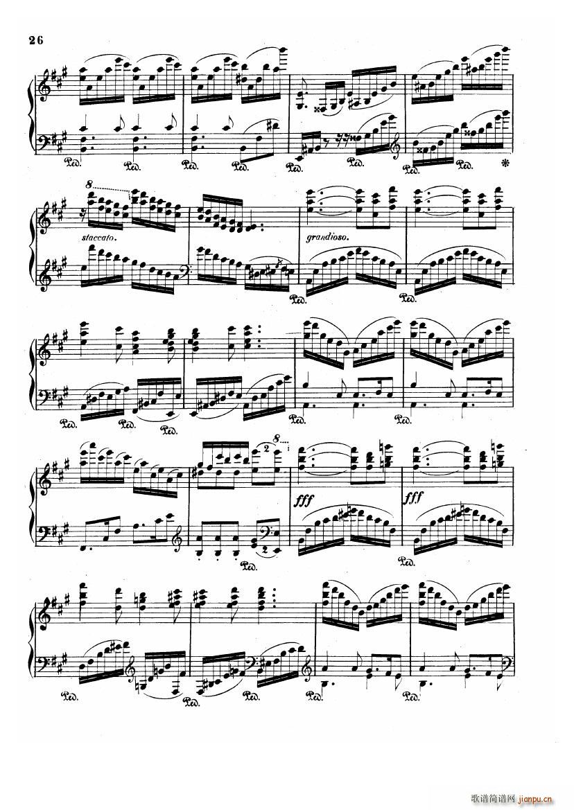 Albeniz op 72 Piano Sonata no 4(钢琴谱)26