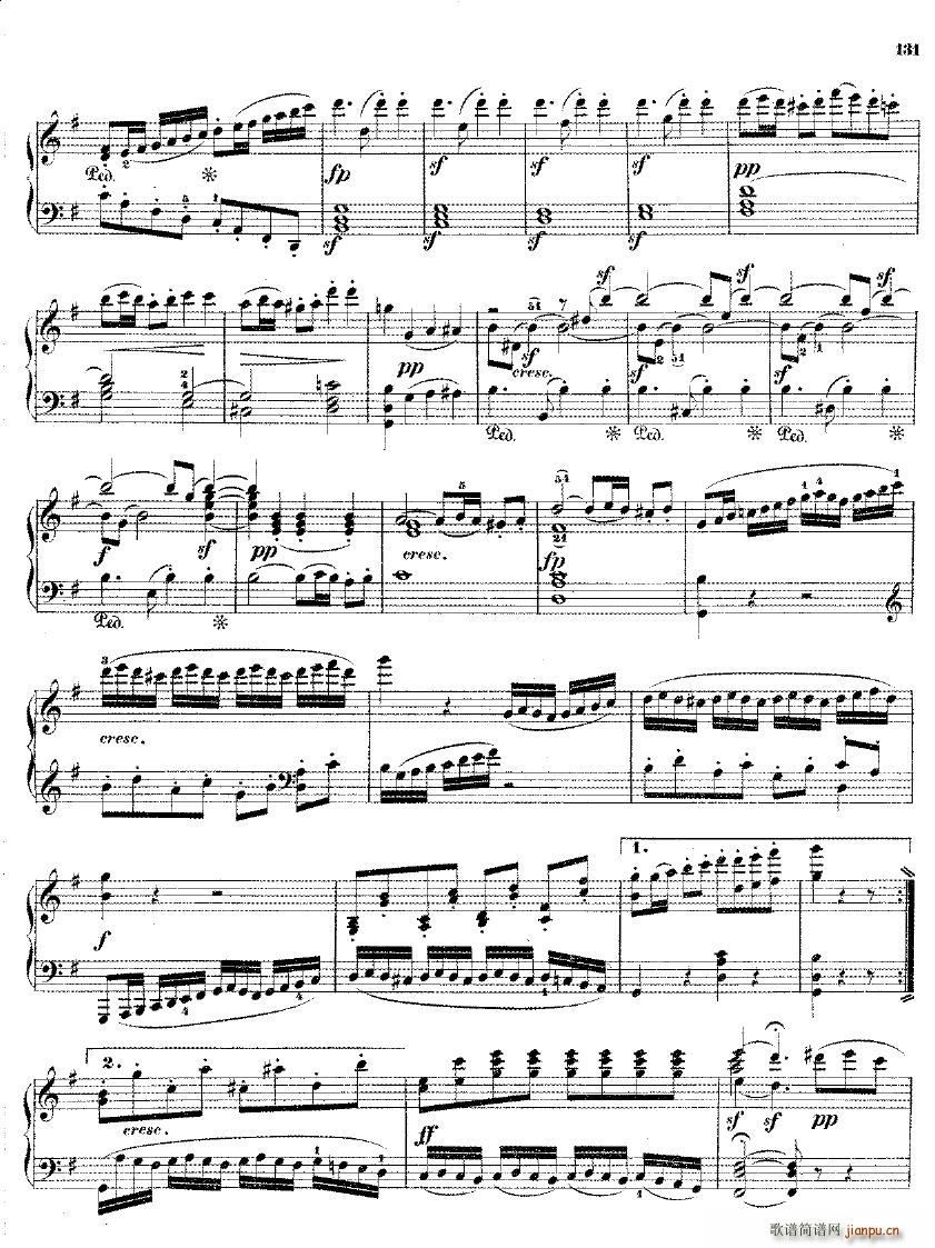 Beethoven op 9 no 1 Trio arr Winkler(钢琴谱)7