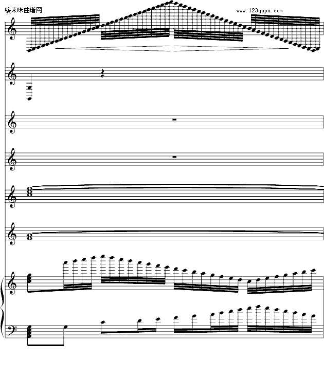 野蛮女友-canon-帕赫贝尔-Pachelbel(总谱)18