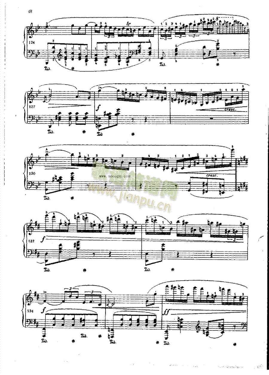 波洛涅兹幻想曲OP.61键盘类钢琴(其他乐谱)9