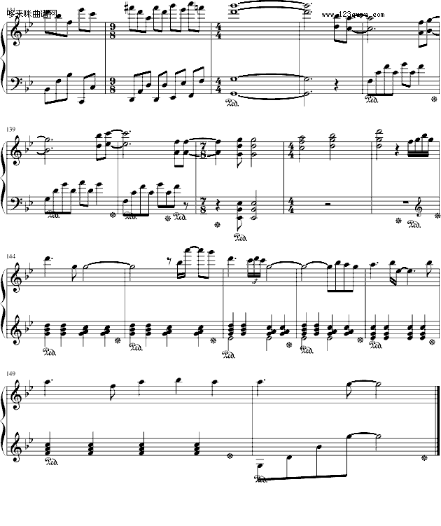 MarchingSeason-雅尼(钢琴谱)6