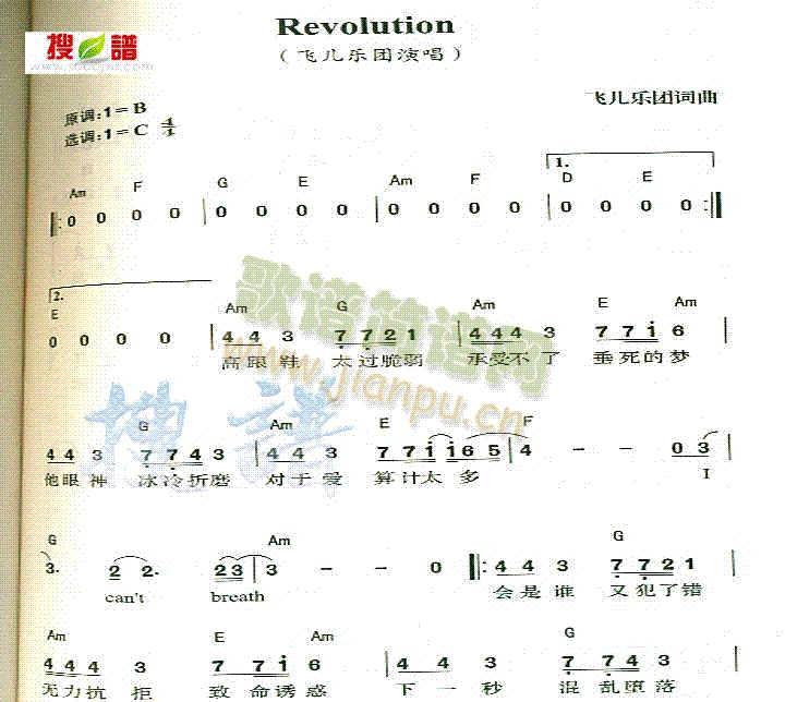 Revolution(十字及以上)1