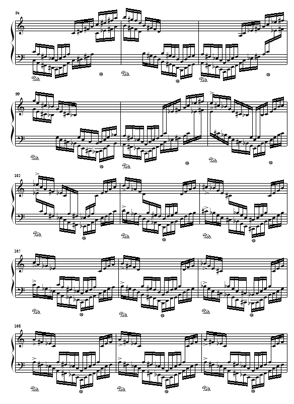 C大调练习曲No.2(钢琴谱)7