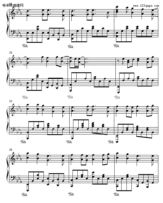 fieldofhope-动漫影视(钢琴谱)5