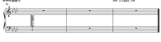 爱-无奈(钢琴谱)5