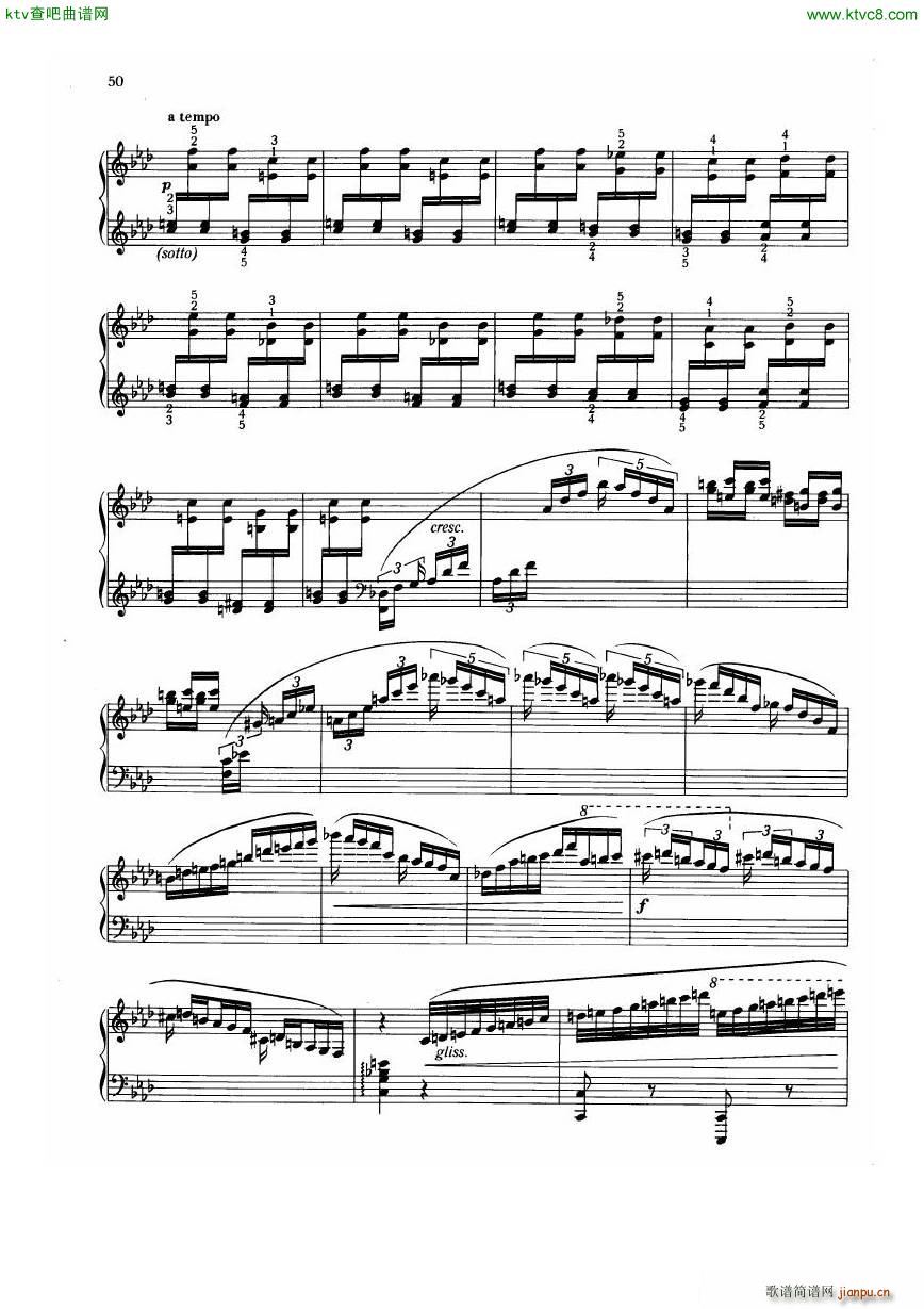 Dohnanyi Etude Op 28 6(钢琴谱)1