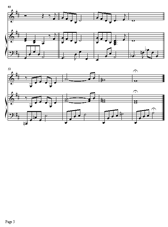 我愿意(钢琴谱)5