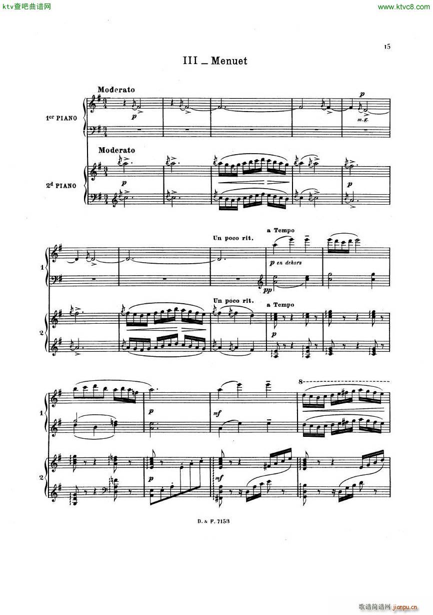 busser debussy Petite Suite 2P(钢琴谱)15