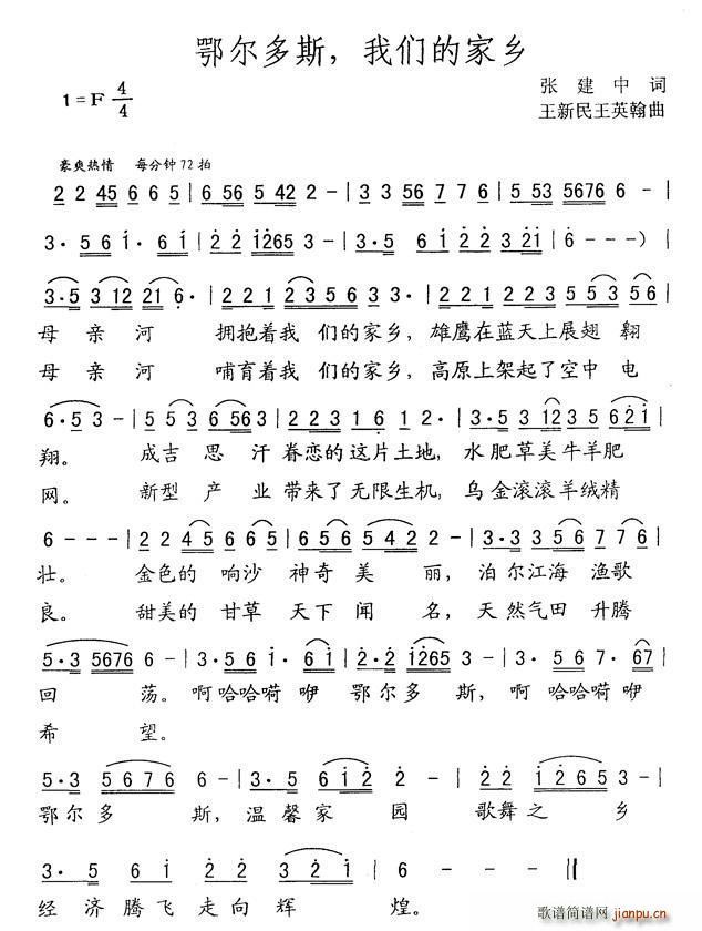 鄂尔多斯 我们的家乡 王新民(十字及以上)1