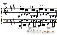 车尔尼 钢琴快速练习曲 Czerny 299 第29首 及练习提示(钢琴谱)6