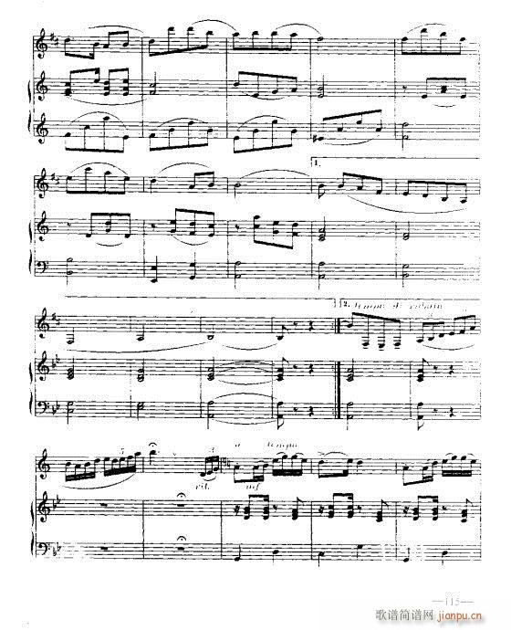 单簧管演奏实用教程99-118页(单簧管谱)17