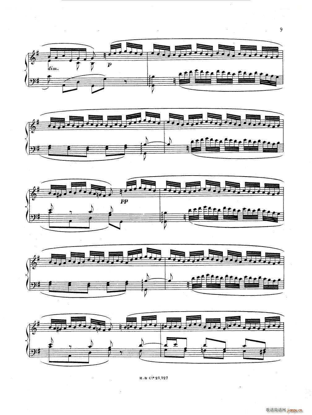 Hahn Reynaldo Piano sonatina Piano sonatina(十字及以上)9