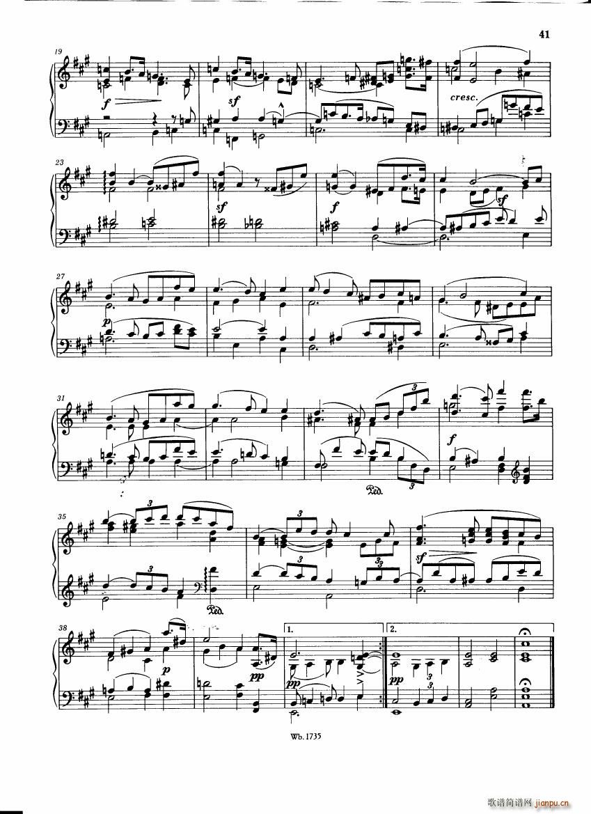 Brahms and his friends Anthology 2(钢琴谱)1