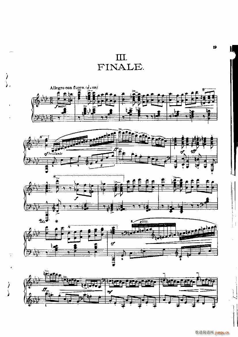 Bowen Op 72 Piano Sonata No 5 in F(钢琴谱)18