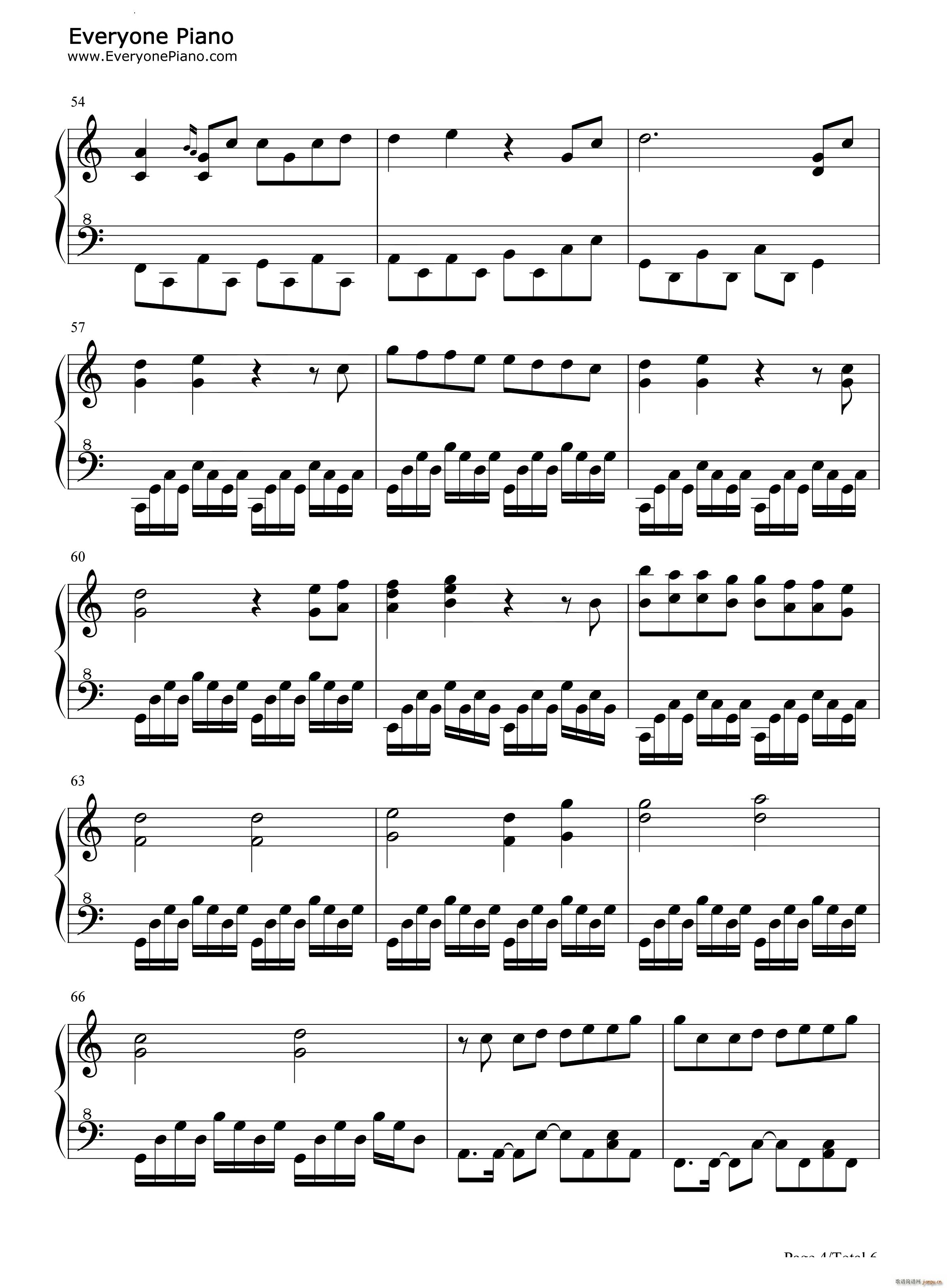 Between Worlds(钢琴谱)5