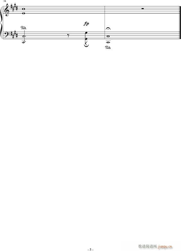 凌云第二乐章——幻莎(钢琴谱)5
