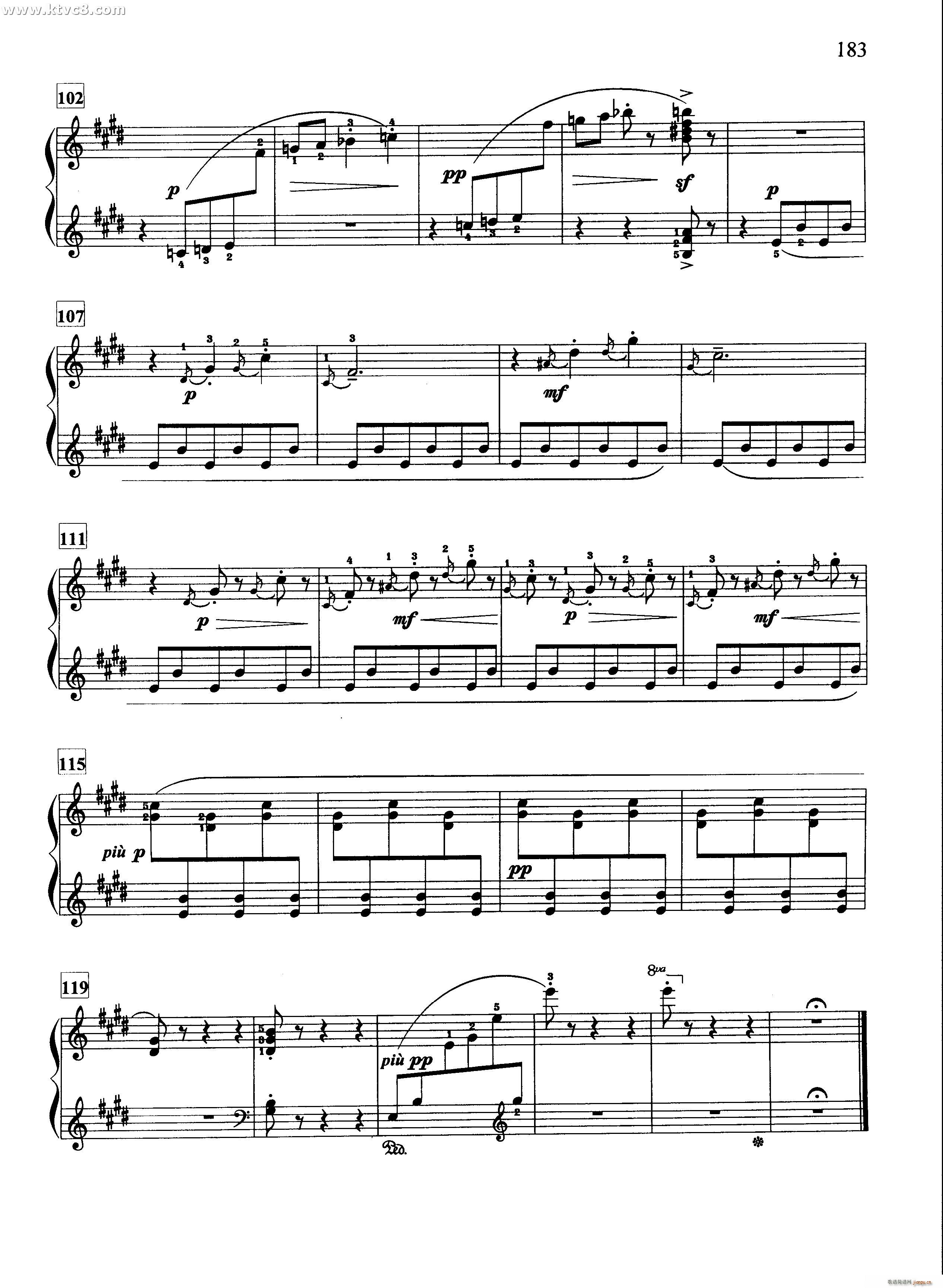 洋娃娃的小夜曲(钢琴谱)6