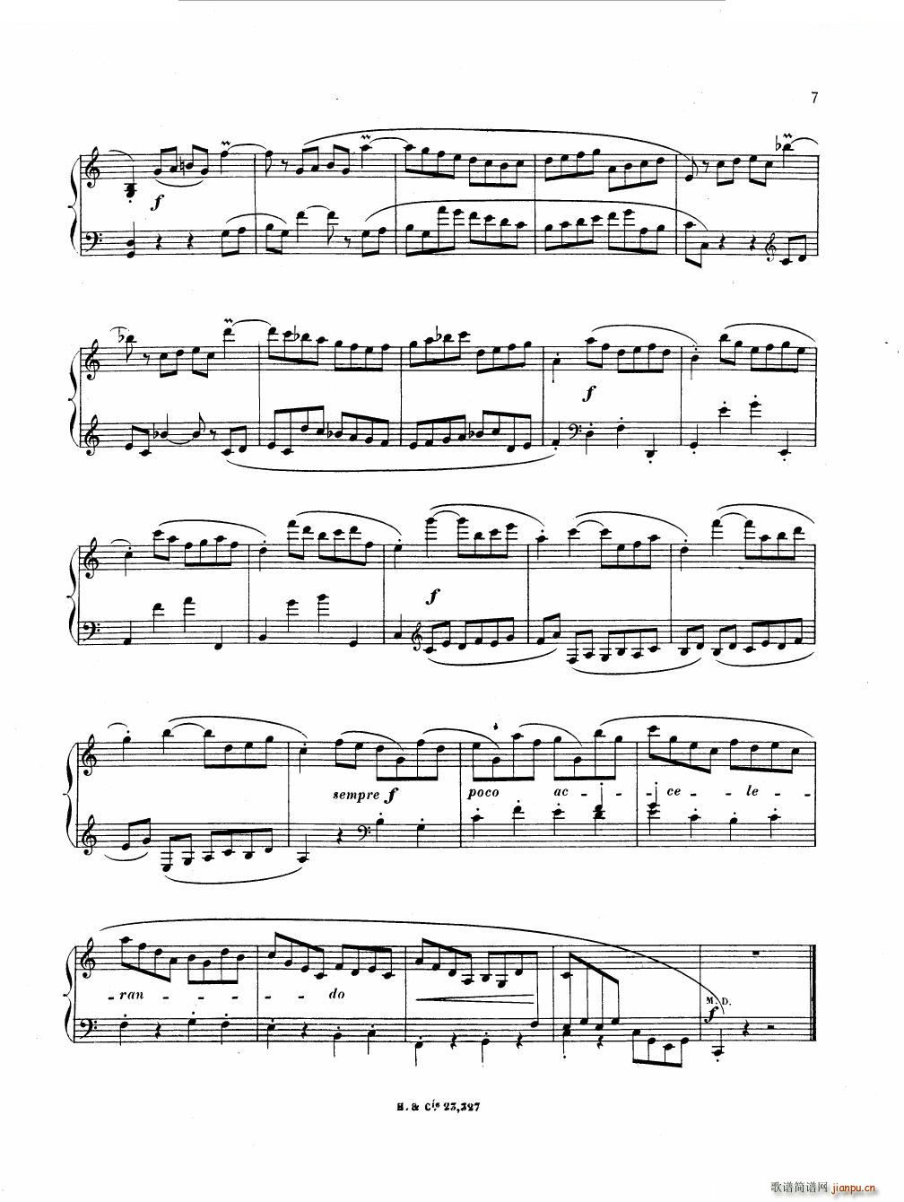 Hahn Reynaldo Piano sonatina Piano sonatina(十字及以上)7