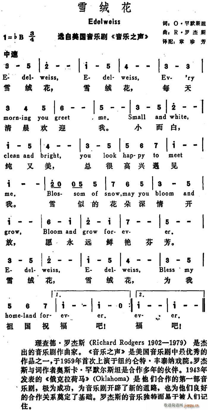 美 雪绒花 Edelwiess(十字及以上)1