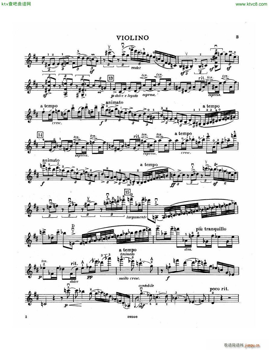 Elgar Violin Concerto Vn(钢琴谱)3