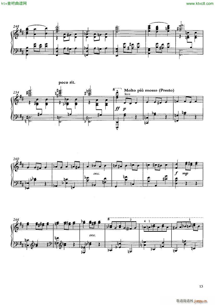 Hough 4 songs(钢琴谱)13