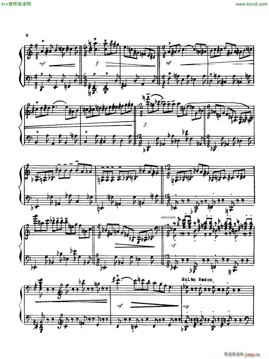 Antheil Piano Sonata No 4(钢琴谱)1