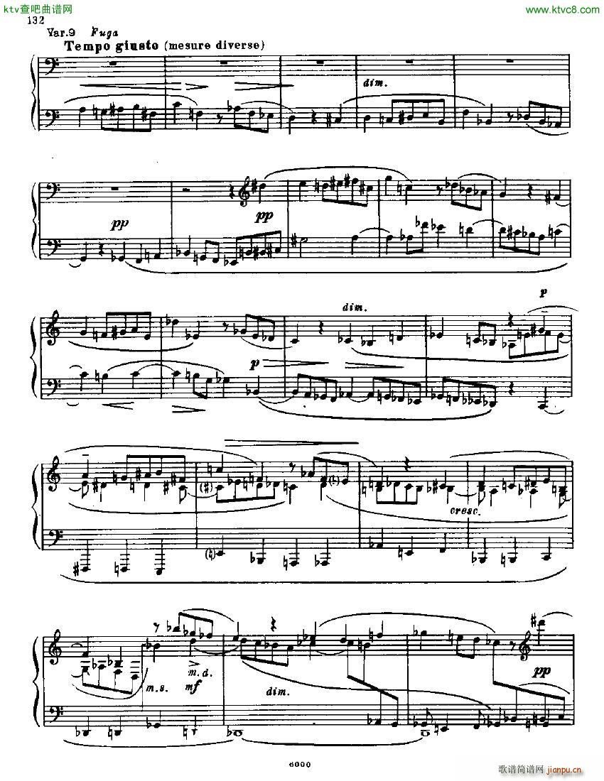Anatoly Alexandrov Opus 22 Sonata no 5(钢琴谱)24