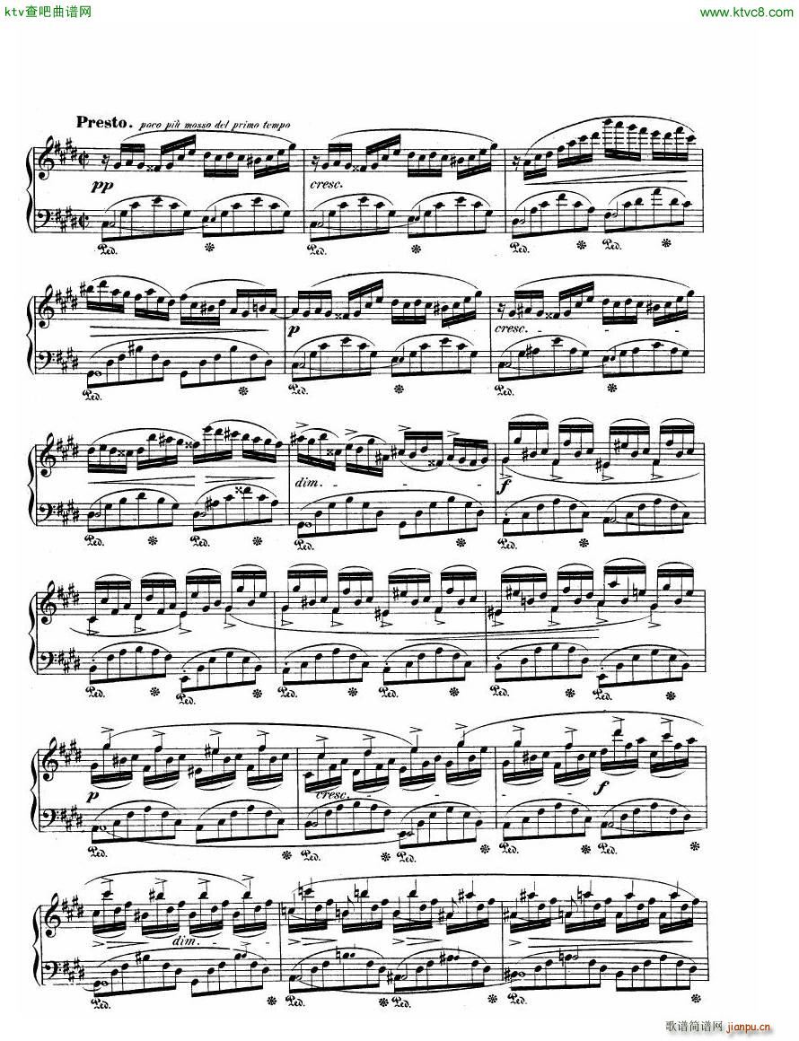 Fantaisie Impromptu(钢琴谱)6