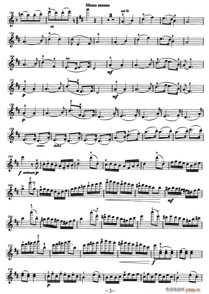 第一回旋曲(五字歌谱)3