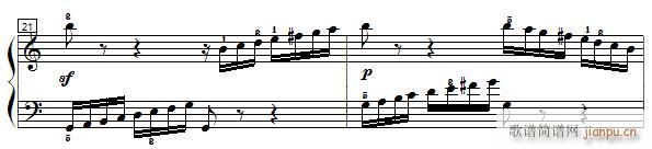 车尔尼 钢琴快速练习曲 Czerny 299 第9首 及练习提示(钢琴谱)10