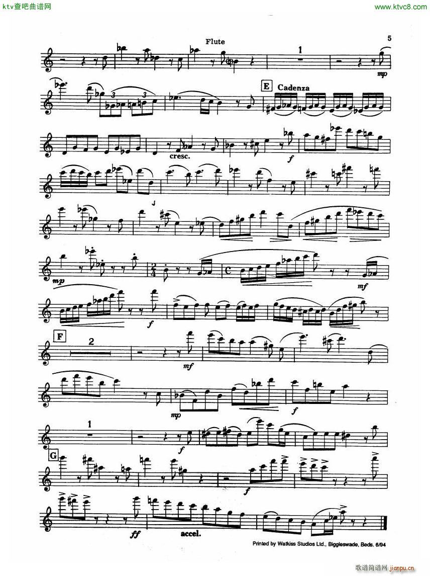 Madeleine Dring Trio For Flute Oboe And Piano(钢琴谱)5