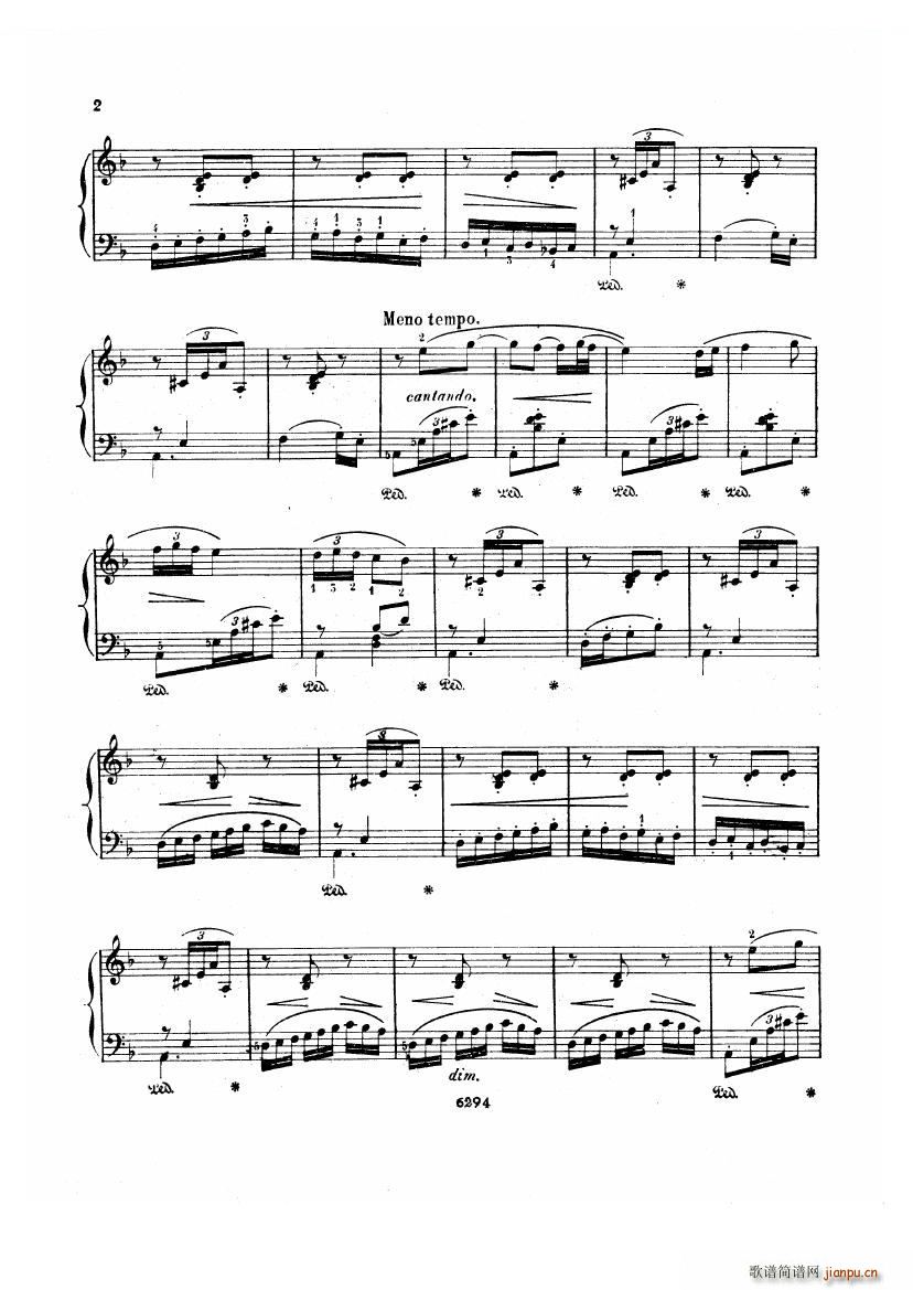 Albeniz op 71 no 6 op 71 no 6(十字及以上)3