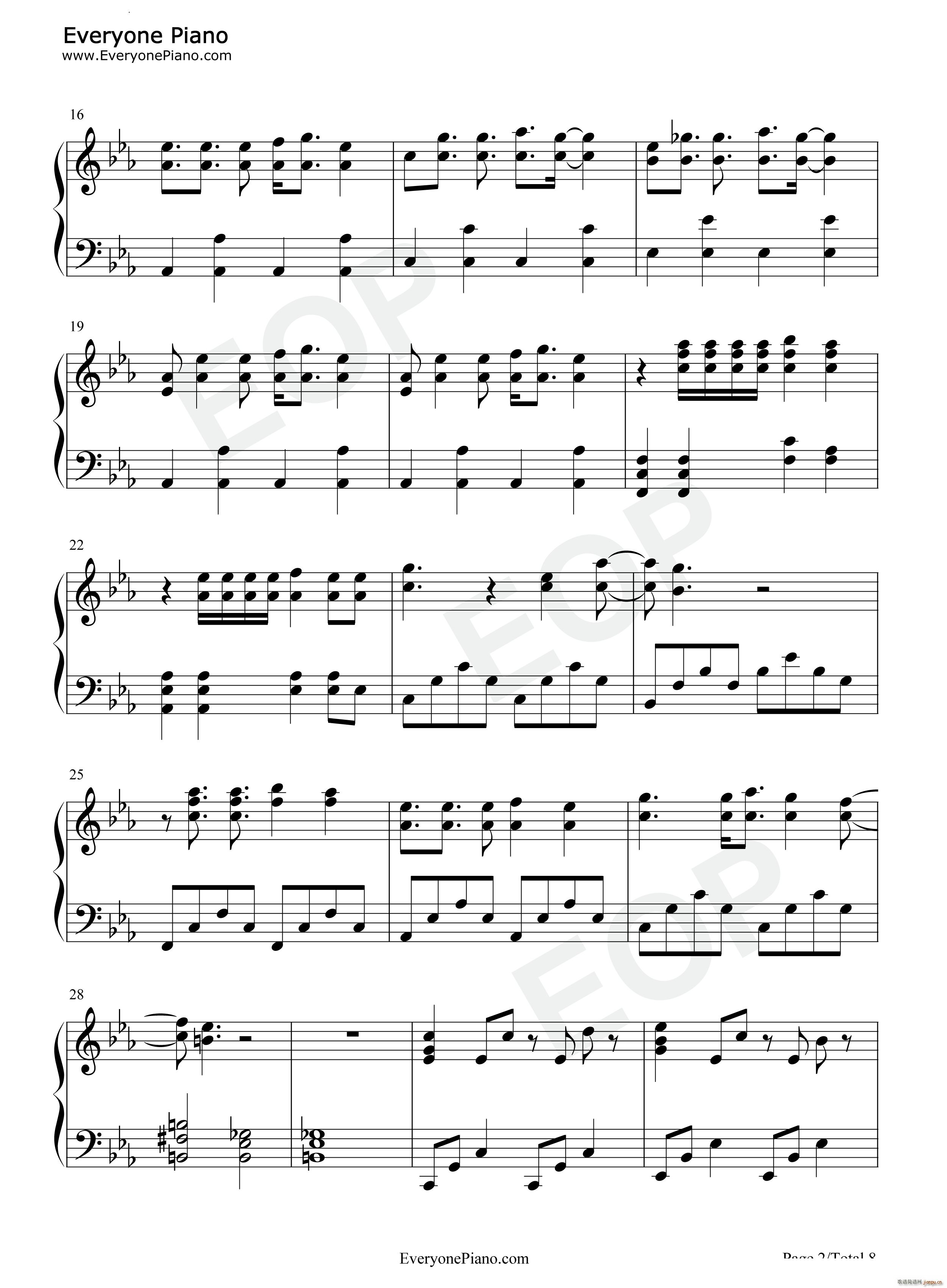 Enjoy the Silence(钢琴谱)3