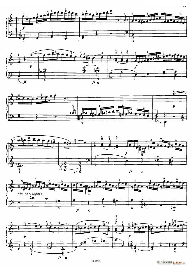 Benda 16 Sonatas 二 16 Sonatas 二(十字及以上)35
