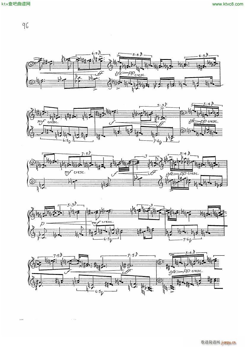 finnissy michael verdi transcription no 11(钢琴谱)8