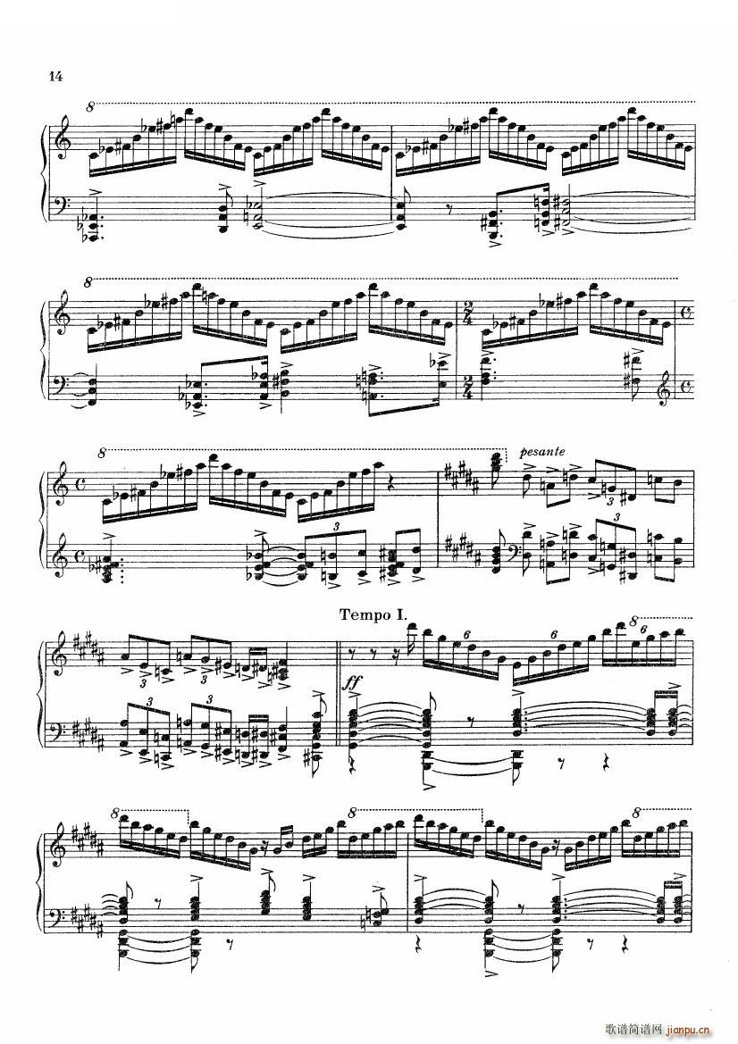Bax Sonata No 3 Sonata No 3(十字及以上)13