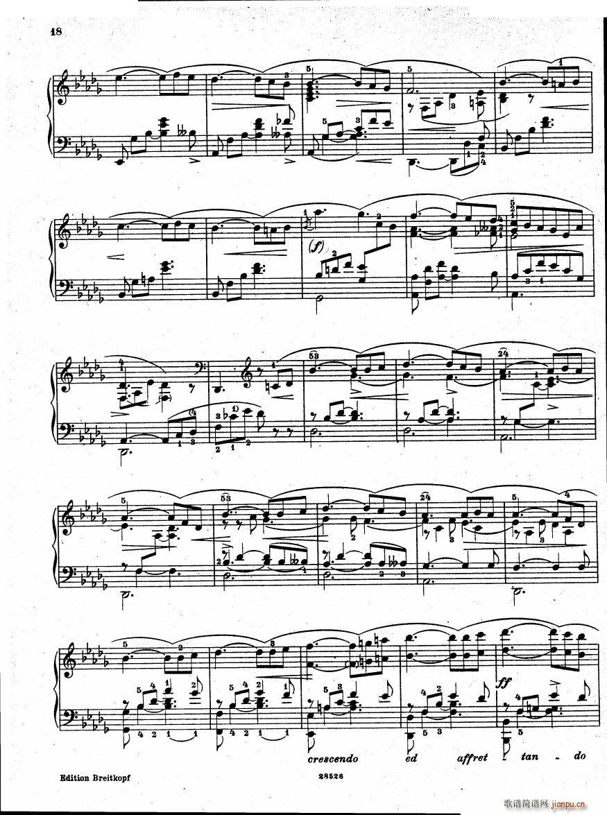 Henselt Piano Solo Album Piano Solo Album(十字及以上)17