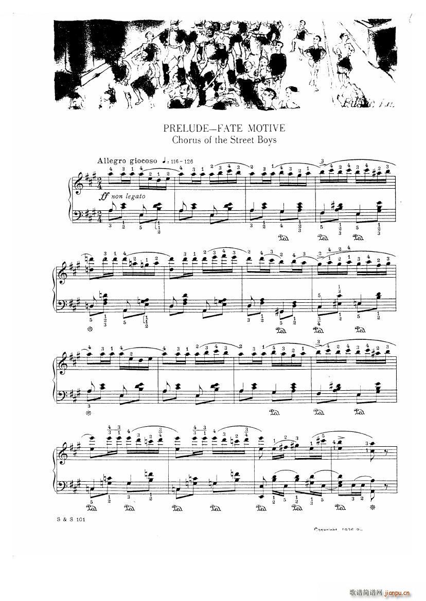 Bizet Godowsky Carmen Carmen(十字及以上)5