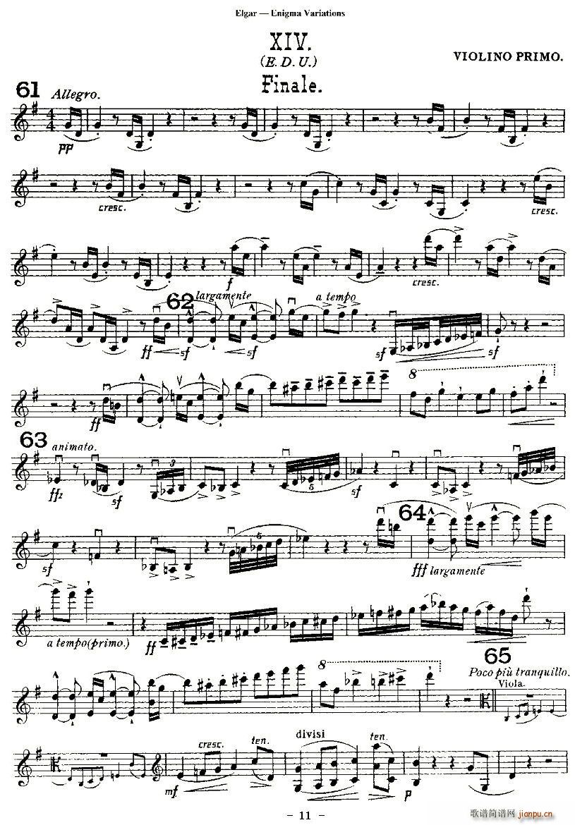 Edward Elgar Enigma Variations(十字及以上)11